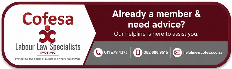 Cofesa Labour Employer advice